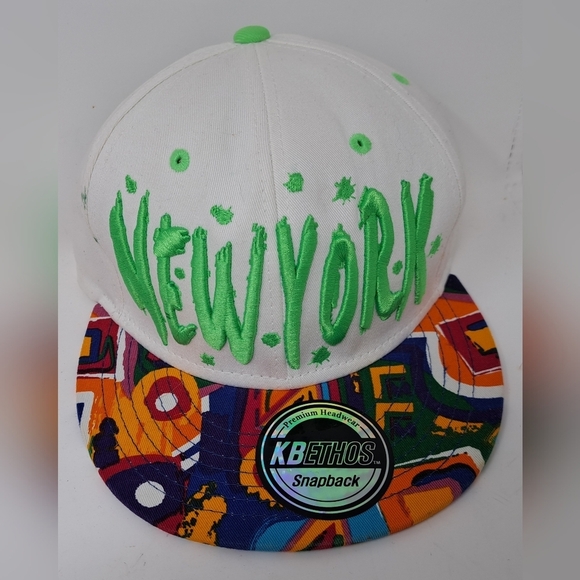 KBethos New  York Spellout Hat Baseball Cap Snapback OS - Picture 6 of 8